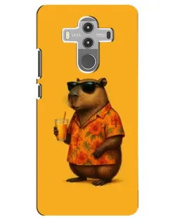 Чехол для Huawei Mate 10 Pro с картинкой «Капибара на отдыхе»