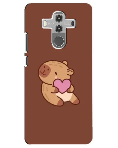 Чехол для Huawei Mate 10 Pro с картинкой «Капибара с сердцем»