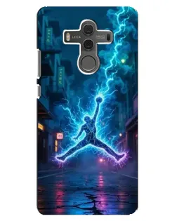 Чехол для Huawei Mate 10 с картинкой «Jordan Gold Jumpman»