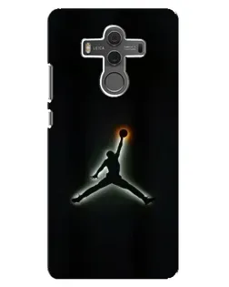 Чехол для Huawei Mate 10 с картинкой «Jordan Gradient Logo»