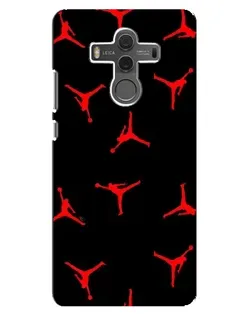 Чехол для Huawei Mate 10 с картинкой «Jordan Red Pattern»