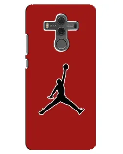 Чехол для Huawei Mate 10 с картинкой «Jordan Red Back»
