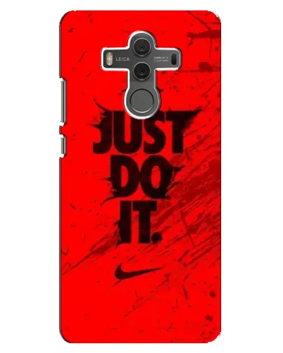 Чехол для Huawei Mate 10 с картинкой «Nike Just Do It» Чехол для Huawei Mate 10 с картинкой «Nike Just Do It»