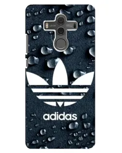 Чехол для Huawei Mate 10 с картинкой «Adidas Trefoil Blue»