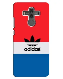 Чехол для Huawei Mate 10 с картинкой «Ретро блоки Adidas»