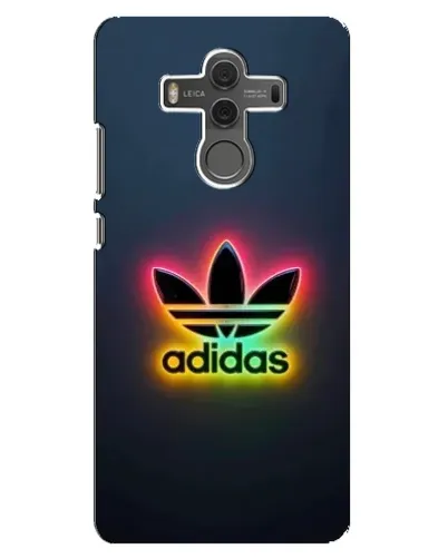 Чехол для Huawei Mate 10 с картинкой «Неоновый Adidas»