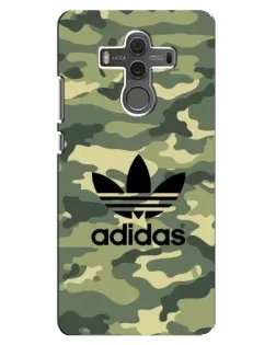 Чехол для Huawei Mate 10 с картинкой «Милитари стиль Adidas»