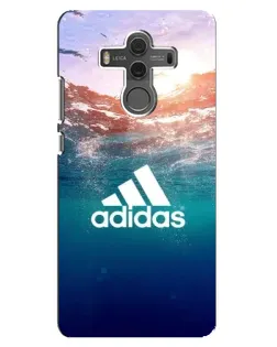 Чехол для Huawei Mate 10 с картинкой «Океанская глубина адидас»