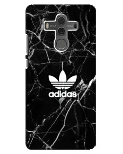Чехол для Huawei Mate 10 с картинкой «Белый мрамор Adidas»