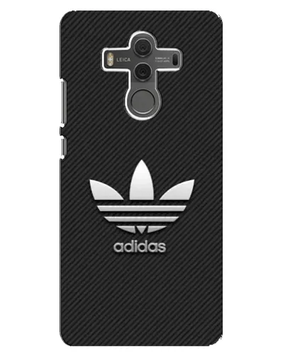 Чехол для Huawei Mate 10 с картинкой «Adidas Карбоновая текстура»