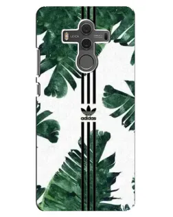Чехол для Huawei Mate 10 с картинкой «Пальмовые листья адидас»