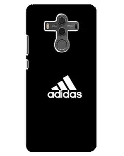 Чехол для Huawei Mate 10 с картинкой «Черная классика Adidas»