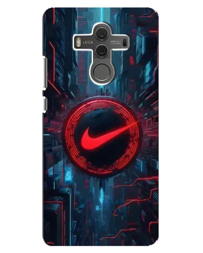 Чехол для Huawei Mate 10 с картинкой «Техногенный стиль Nike» Чехол для Huawei Mate 10 с картинкой «Техногенный стиль Nike»
