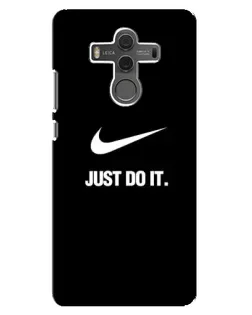 Чехол для Huawei Mate 10 с картинкой «Классический принт Nike»