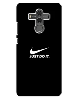 Чехол для Huawei Mate 10 с картинкой «Минимализм от Nike»