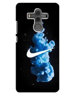 Чехол для Huawei Mate 10 с картинкой «Nike и синий дым»