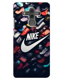 Чехол для Huawei Mate 10 с картинкой «Коллекция кроссовок Nike»