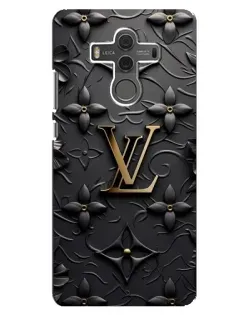 Чехол для Huawei Mate 10 с картинкой «Кожаная текстура LV»