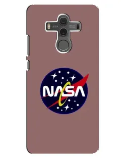 Чехол для Huawei Mate 10 с картинкой «NASA — ретро космос»