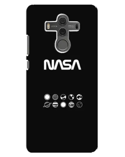 Чехол для Huawei Mate 10 с картинкой «NASA — технический принт»