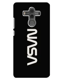 Чехол для Huawei Mate 10 с картинкой «NASA — вертикальный логотип»