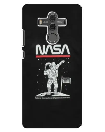 Чехол для Huawei Mate 10 с картинкой «NASA — шагаем по Луне»