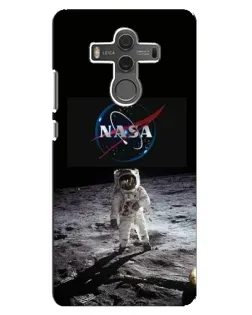 Чехол для Huawei Mate 10 с картинкой «Астронавт на Луне»