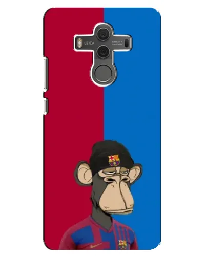 Чехол для Huawei Mate 10 с картинкой «Bored Ape — фанат Барсы»