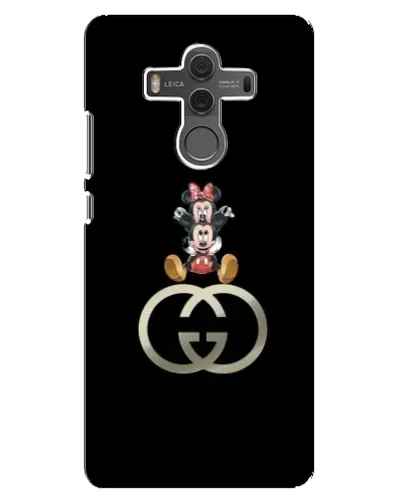 Чехол для Huawei Mate 10 с картинкой «Минни Маус на лого»