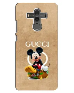 Чехол для Huawei Mate 10 с картинкой «Микки Маус Gucci — крафт»