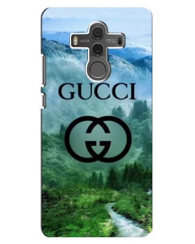 Чехол для Huawei Mate 10 с картинкой «Gucci — горный пейзаж»