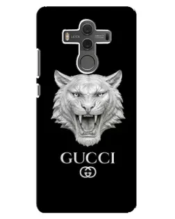 Чехол для Huawei Mate 10 с картинкой «Gucci — серебряный лев»
