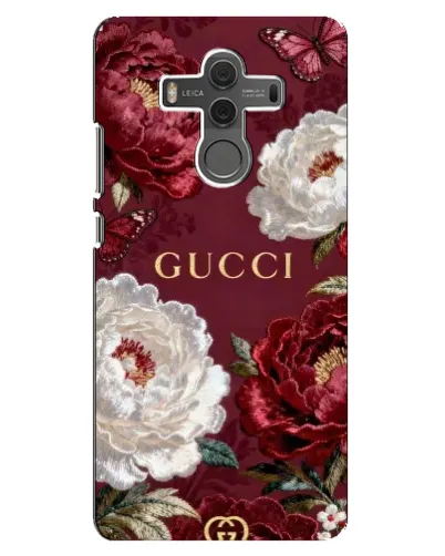 Чехол для Huawei Mate 10 с картинкой «Gucci — бордовые розы» Чехол для Huawei Mate 10 с картинкой «Gucci — бордовые розы»