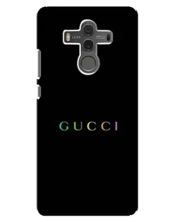 Чехол для Huawei Mate 10 с картинкой «Gucci — неоновый минимализм»