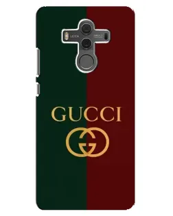 Чехол для Huawei Mate 10 с картинкой «Gucci — темно-зеленый градиент»