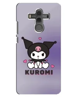 Чохол для Huawei Mate 10 з картинкою «Kuromi — фіолетовий арт»