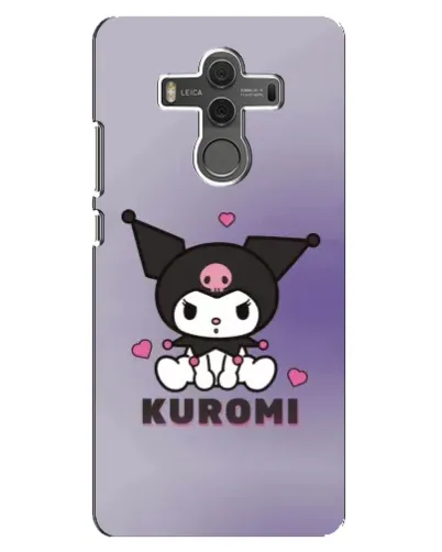 Чехол для Huawei Mate 10 с картинкой «Kuromi — фиолетовый арт»