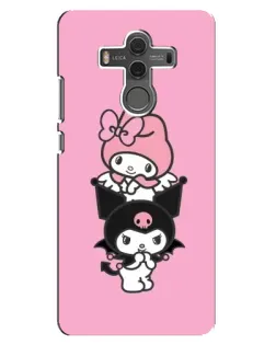 Чохол для Huawei Mate 10 з картинкою «My Melody та Kuromi»
