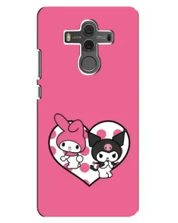 Чохол для Huawei Mate 10 з картинкою «Kuromi та My Melody»