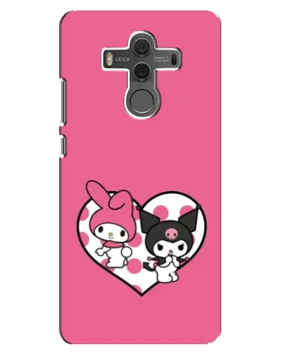 Чехол для Huawei Mate 10 с картинкой «Kuromi и My Melody»
