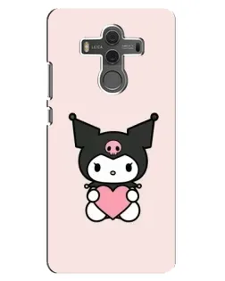 Чохол для Huawei Mate 10 з картинкою «Kuromi та серце»