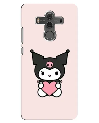Чехол для Huawei Mate 10 с картинкой «Kuromi и сердце»