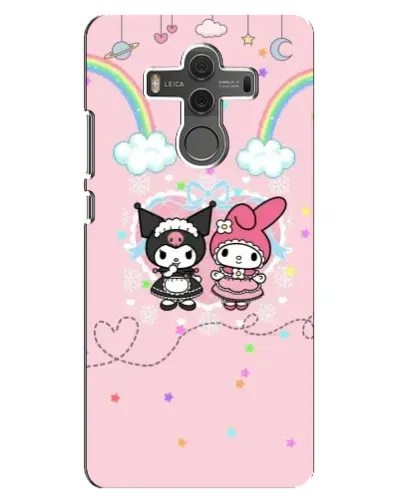 Чехол для Huawei Mate 10 с картинкой «My Melody и Kuromi»