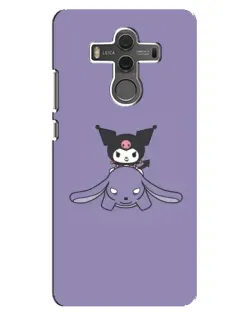 Чохол для Huawei Mate 10 з картинкою «Kuromi на ліловому фоні»