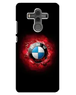 Чехол для Huawei Mate 10 с картинкой «Логотип BMW — вспышка»