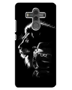 Чехол для Huawei Mate 10 с картинкой «BMW и лев»