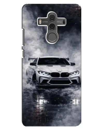 Чехол для Huawei Mate 10 с картинкой «BMW сквозь туман»