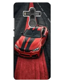 Чехол для Huawei Mate 10 с картинкой «BMW на красной дорожке»