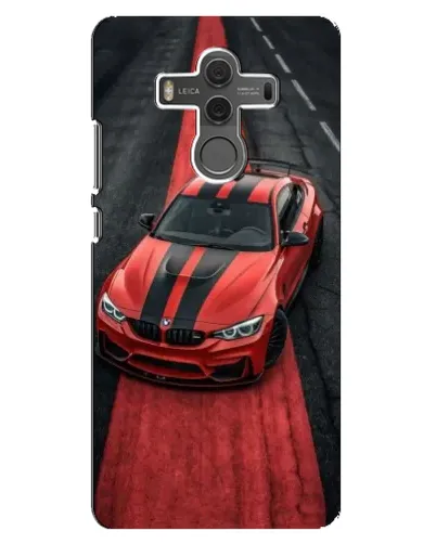 Чехол для Huawei Mate 10 с картинкой «BMW на красной дорожке»