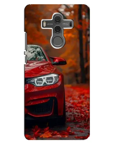 Чехол для Huawei Mate 10 с картинкой «Осенняя BMW M4»